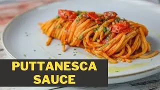 PUTTANESCA SAUCE | EASY PASTA SAUCE FOR EVERYDAY