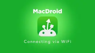 MacDroid Wi-Fi connection guide