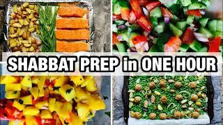 SHABBAT PREP || ORTHODOX JEWISH LIFE  || ONE HOUR SHABBAT MEAL PREP || FRUM IT UP