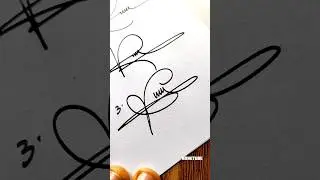 how to sign the letter K ❤ ?