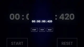 stop watch html and CSS JavaScript | animated stop watch | animated timer