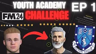 Youth Academy Challenge FM24| Rugby Town| Meet The Players ep 1| Football Manager 2024