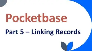 Understanding how to use Pocketbase - Part 5 - Creating records with references