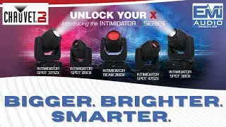 Chauvet DJ Intimidator X Line - Bigger, Brighter, Smarter! First Look at EMI Audio