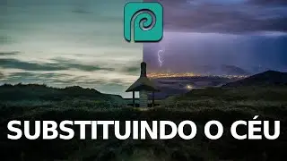 COMO SUBSTITUIR O CÉU NO PHOTOPEA?