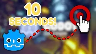 Make Tap to Move in 10 SECONDS! (Godot 4)