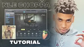 How to create Evil Piano beats for NLE CHOPPA | FL STUDIO TUTORIAL