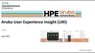 Aruba UXI Training