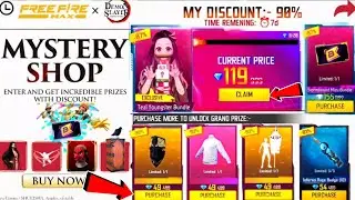 FREE FIRE NEW EVENT‌।FREE FIRE MYSTERY SHOP।FREE FIRE MYSTERY SHOP KAB AAYEGA