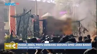 Demo di Gedung DPRD Jabar Ricuh, Polisi dan massa Bentrok - LIP 23/08