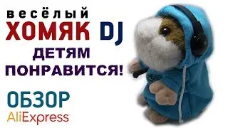 Говорящий Хомяк DJ с AliEkspress Обзор хомяка повторюшки