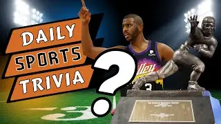 Who Won the 2017 Heisman Trophy? | Daily Sports Trivia Questions