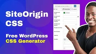 How to Generate CSS Snippets in WordPress with SiteOrigin CSS plugin