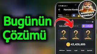 Hamster Kombat Günlük Kombinasyonu 1 Eylül ||  Bugünün Hamster Günlük Kombinasyonu 🔥