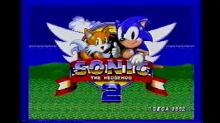 Sonic 2 Nick Arcade Prototype - VHS Recording