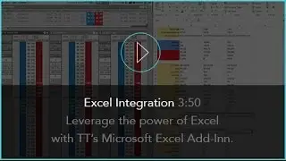 Excel Integration on the TT® Futures Trading Platform