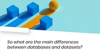 Database vs Dataset | Difference between database and dataset