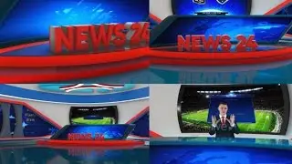 News Virtual Studio (After Effects template)