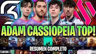 ADAM SACA CASSIOPEIA TOP EN UNA SERIE BRUTAL! | SK vs BDS Resumen Completo LEC SEASON FINALS 2024