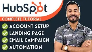 HubSpot Email Marketing Complete Tutorial For Beginners In Hindi | How To Use HubSpot | HubSpot CRM