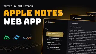 Build a Full Stack Apple Notes Web App with Nuxt 3