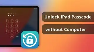 3 Ways | How to Unlock iPad Passcode Without Computer?