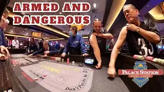 Flexing on the Craps Tables at The Palace Station Casino in Las Vegas!