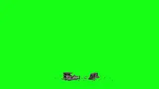 Destruction green screen effect