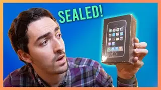 Opening a 14 year old SEALED iPhone: what happens?