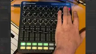 Novation LaunchControl XL - Bitwig Studio and Reaper support (Mixer, Drum / Note Sequencer)