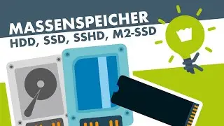 MASSENSPEICHER (HDD, SSD, M2, SSHD) im PC einfach erklärt