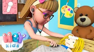 Tengo Una Muñeca Vestida De Azul 🎤 KARAOKE | Canciones para Niños | HeyKids - Canciones infantiles