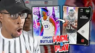 Opening NBA 2K22 Packs, BUT Building A Madden 22 Team With Them ...