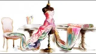 Подклад к платью. Часть 1.