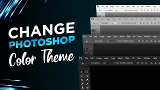 Smart way to Change Photoshop COLOR THEME - Hindi