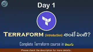 Day#01 | Terraform in Telugu | Terraform introduction | CCIT | AWS