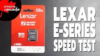 Lexar E-Series 128GB Micro SDXC UHS-I Flash Card Speed Test and Review