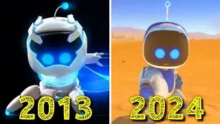 Evolution of Astro Bot Games 2013-2024