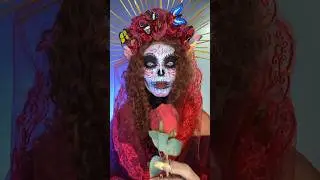 Part 2 coco loco #makeup trend🌹#sfx  #coco #mexican #makeuptutorial #shorts #disney #pachie2323