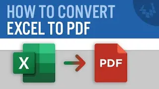 How to Convert Excel to PDF