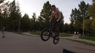 Линия на BMX 💚