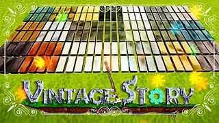 Занимаюсь металлообработкой! Выплавка, литье, добыча и ковка! Vintage Story с модами!!!