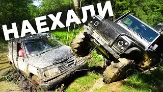 НАЕХАЛИ В АФФЕКТЕ... ТОП БИТВА! Тверь VS Москва на бездорожье. Defender, Jeep, Suzuki, УАЗ, ГАЗ