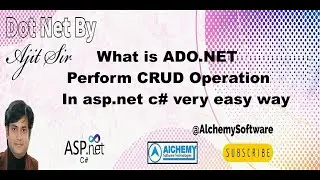 Complete CRUD Operation in Asp.Net C# With SQL Server Step By Step | Hindi