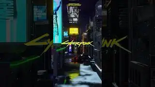 Cyberpunk 2077 Intro Scene in Blender #cyberpunk2077 #cyberpunk #blender3d #vfx #cgi #shorts