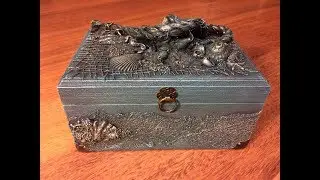 Шкатулка морская. DIY.