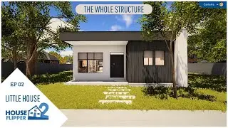 Little house with estructure - House Flipper 2 - Sandbox Mode - #houseflipper #simulator #gamming