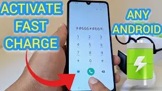 HOW TO ACTIVATE FAST CHARGING ON ANY ANDROID