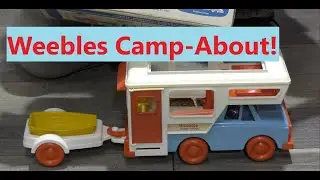 Vintage Weebles Camp About Playset Showcase! Hasbro Toy History! Romper Room 1970s