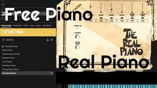 Free Piano - The Real Piano by Straight Ahead Samples (No Talking)